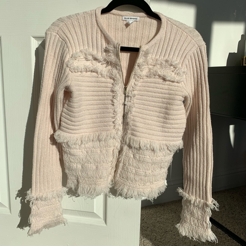 Zip-Up Cardigan